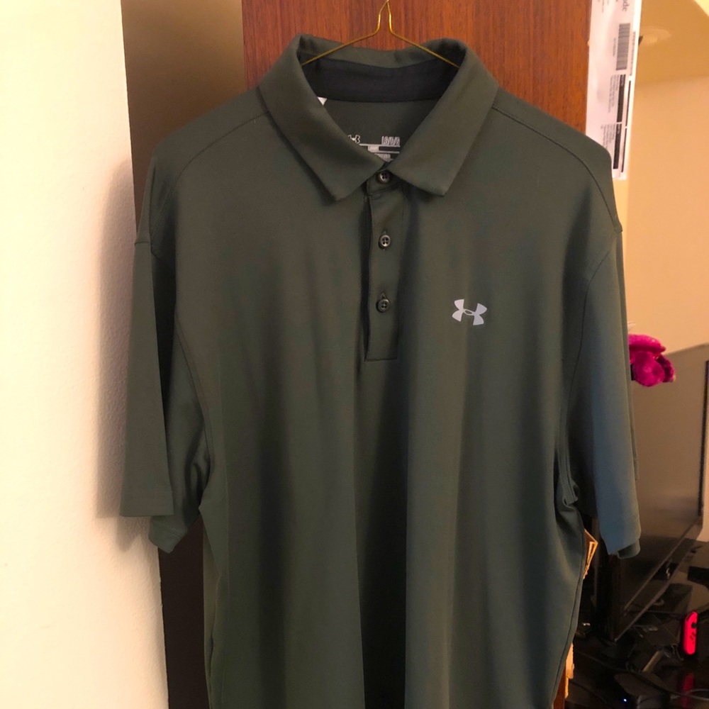 Under Armour Collared Pollo Shirt Large